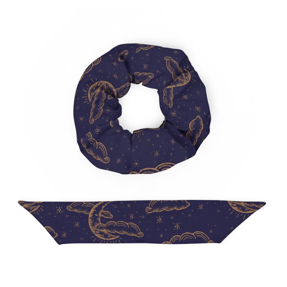 Celestial All-Over Print Scrunchie product image (4)