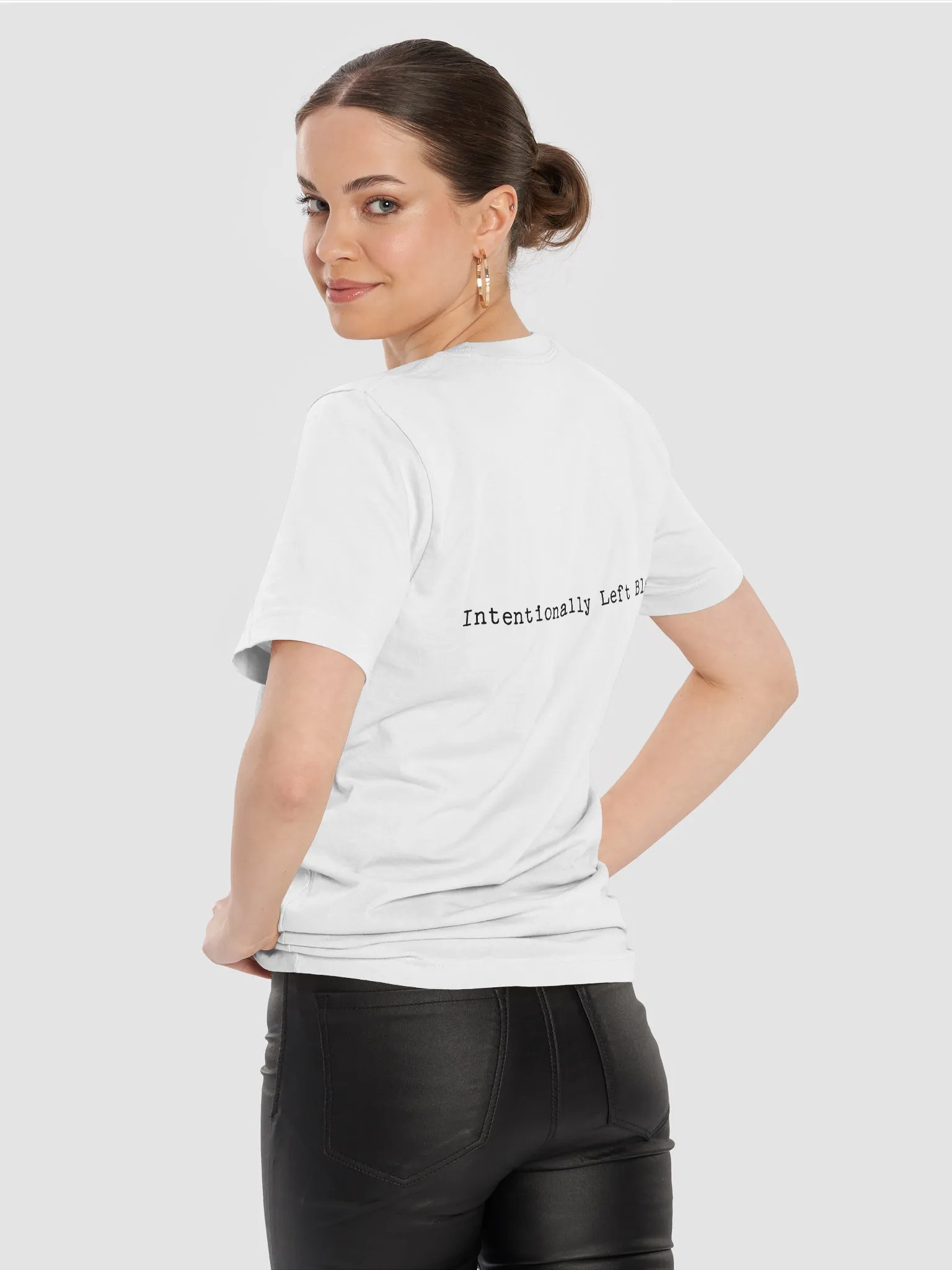 Intentionally Left Blank Printed Supersoft T-Shirt product image (94)
