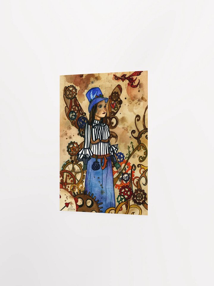 Steampunk Fairy Art Print product image (2)