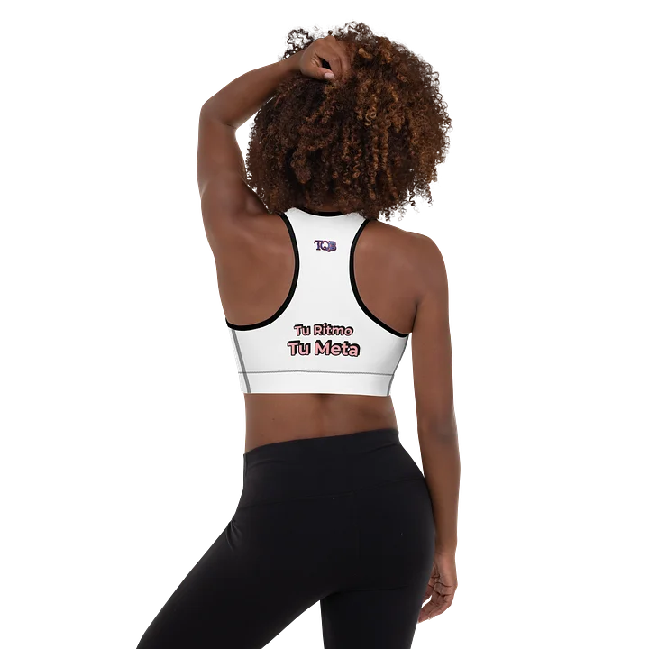 Tu Ritmo Tu Meta — Padded Sports Bra Tranquilo Quieto Brand product image (1)