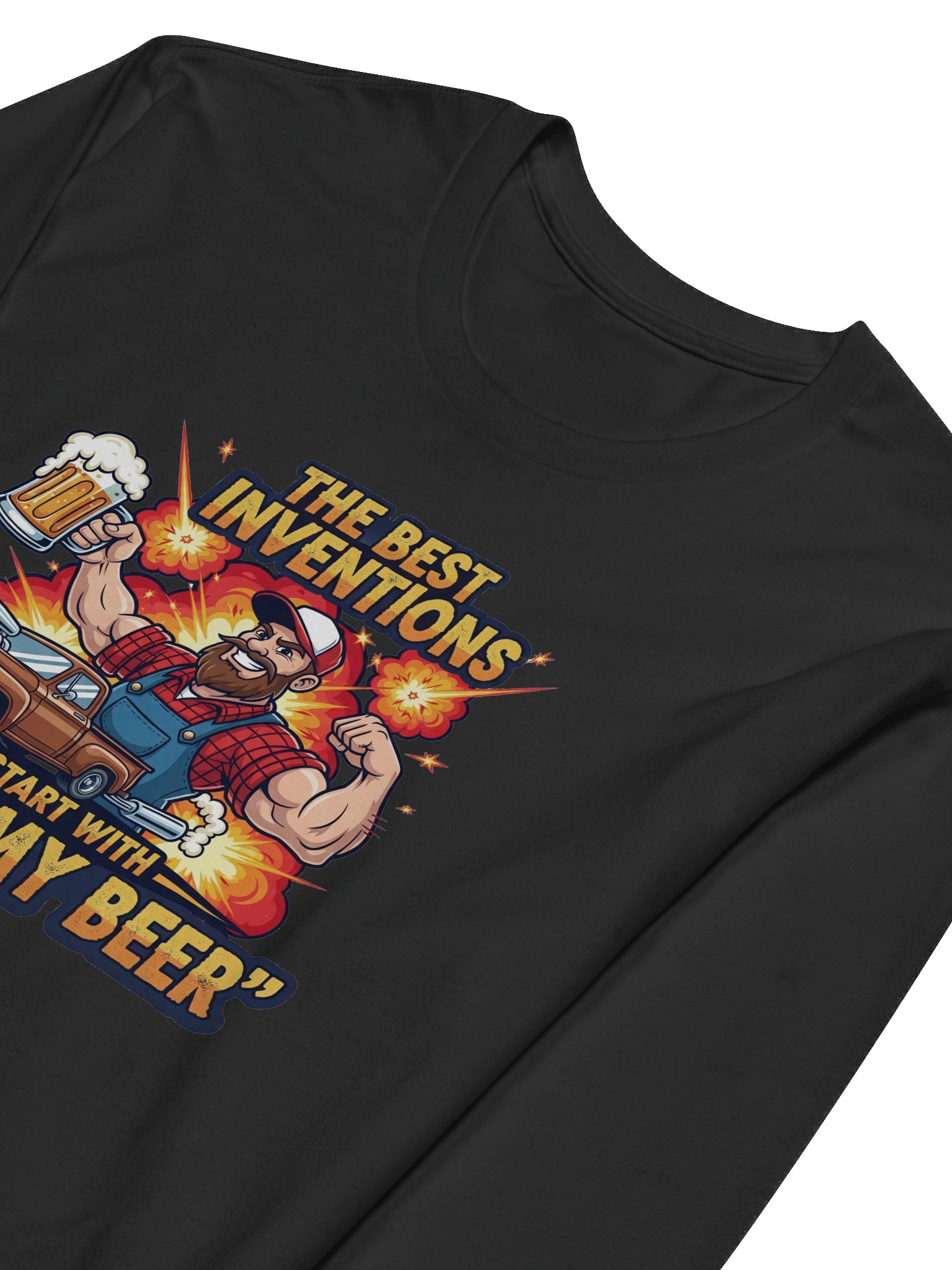 Project: Hold My Beer - Long Sleeve Shirt product image (7)