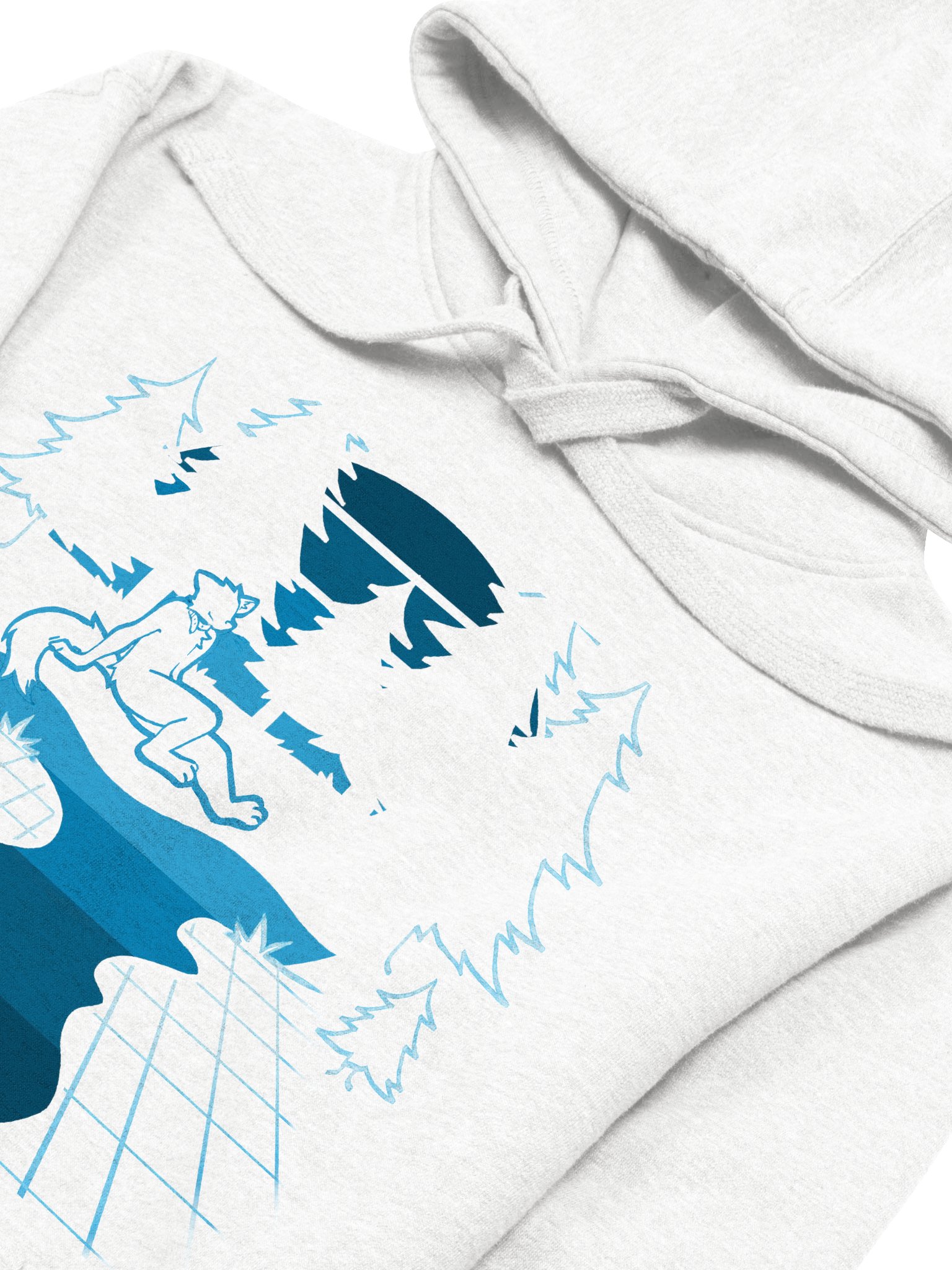 Vapourwave Skyks hoodie (light edition) product image (3)