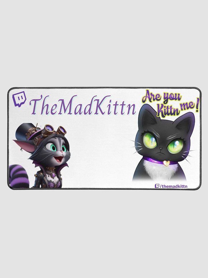 Are you Kittn Me! Desk Mouse pad! product image (1)