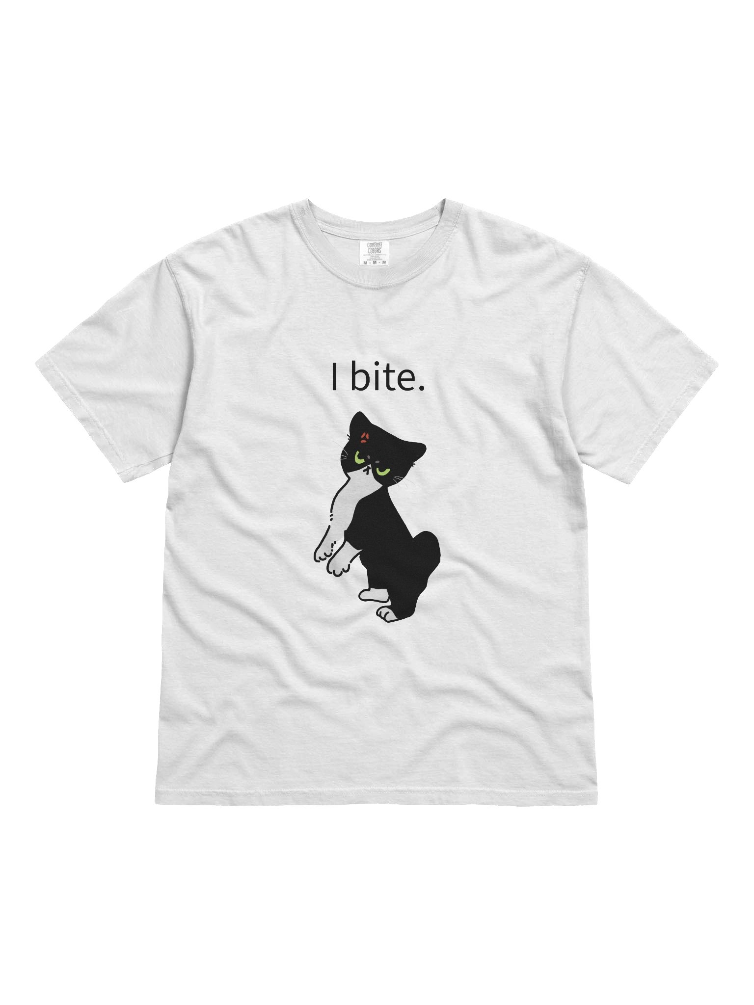 I bite. T-shirt product image (1)