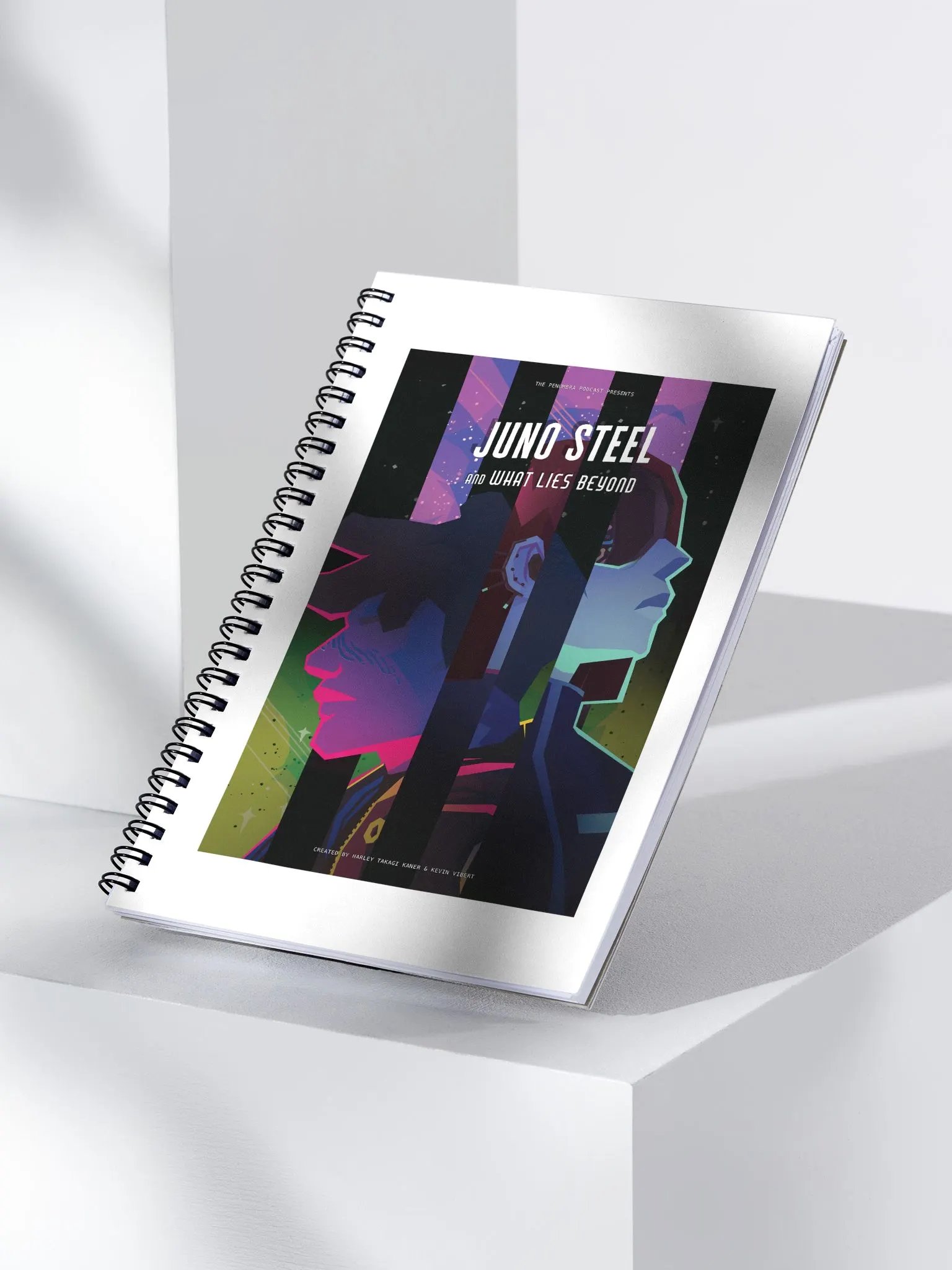 Juno Steel and What Lies Beyond (Part 3) Spiral Notebook product image (3)