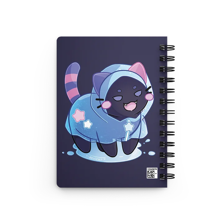 CandiCat Void Cat The Raincoat of Stars 2026 Notebook product image (2)