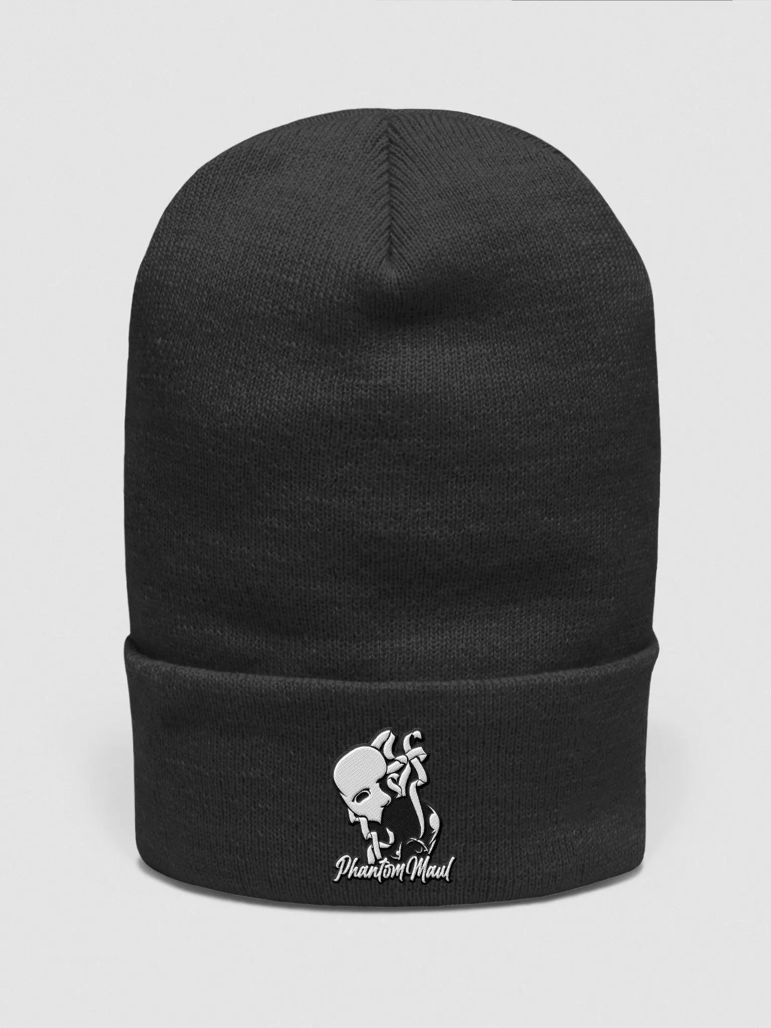 White Logo Beanie product image (1)