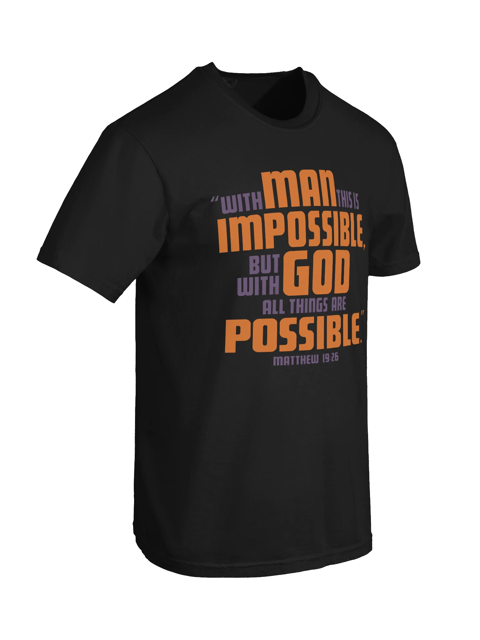 With God All Things Are Possible Tee product image (72)