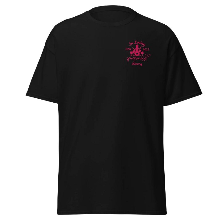 Embroidered Spaceprincess Tee Black product image (2)