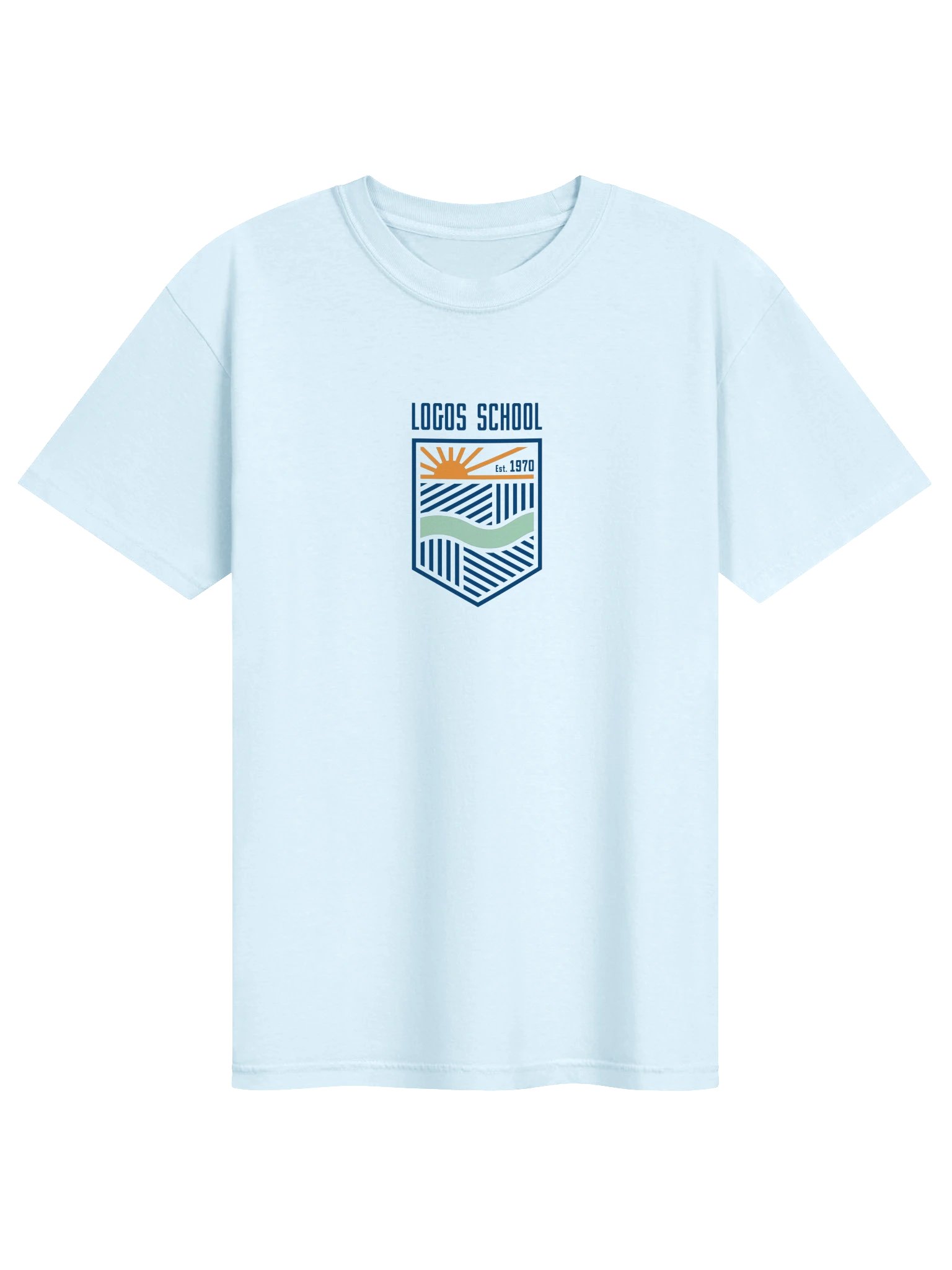 Logos School Crest Tee - Comfort Colors product image (1)