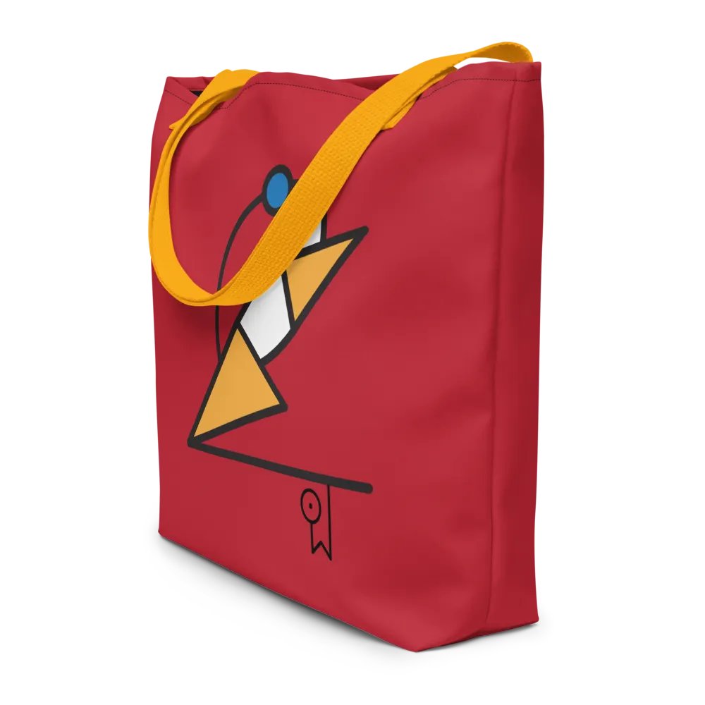 Bau Frog Icon / MO Tote Bag / Red product image (8)