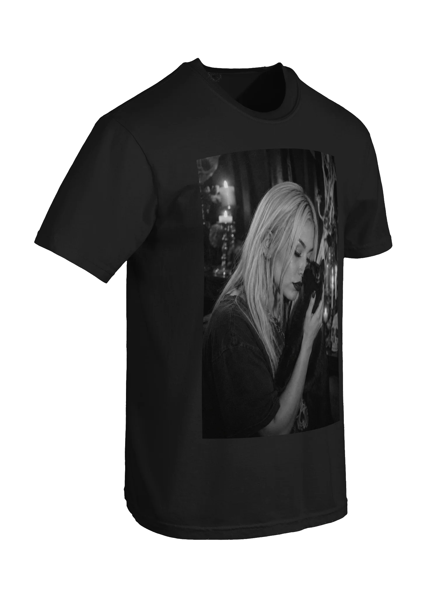 Chiara With Black Cat Tee product image (6)