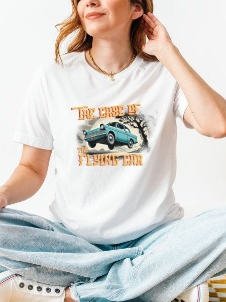 Ford Anglia Funny Vintage Pulp Mystery Harry Potter Shirt product image (7)