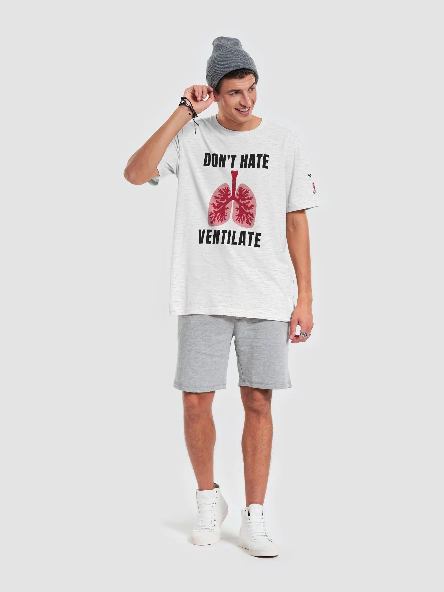 Don't Hate, Ventilate T-Shirt product image (28)