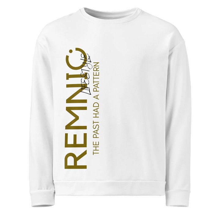 REMNIO “The Past Had a Pattern” Crewneck product image (1)