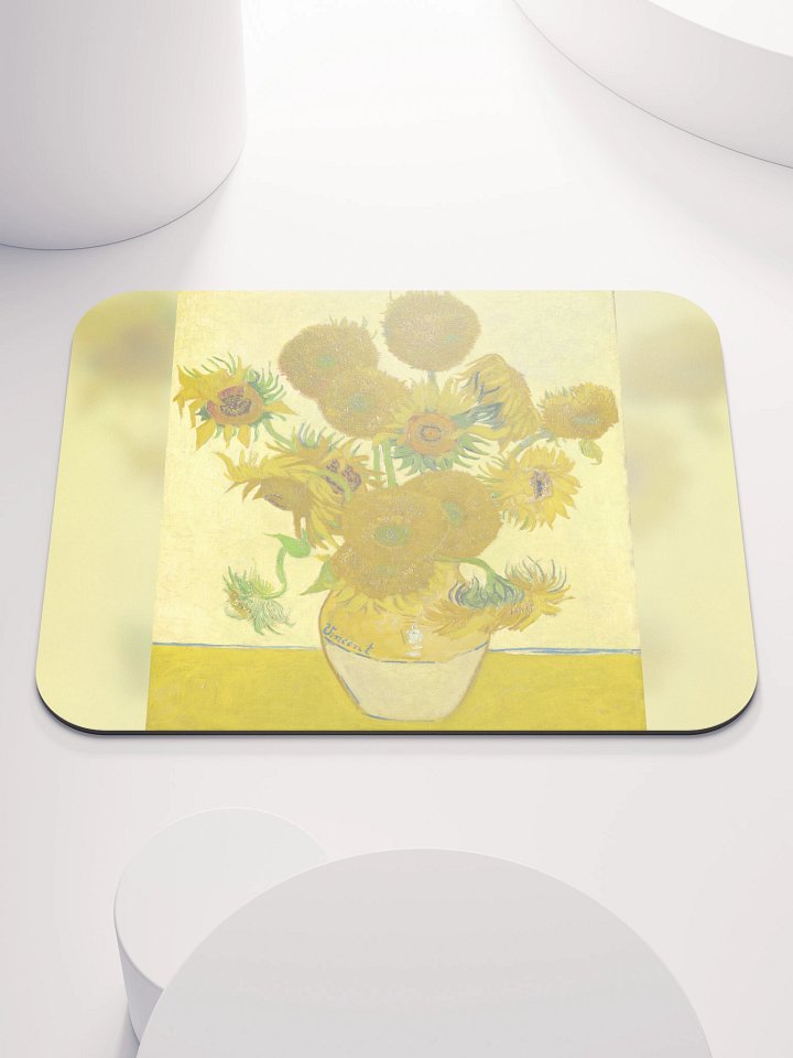 Van Gogh – Sunflowers Mouse Pad product image (1)