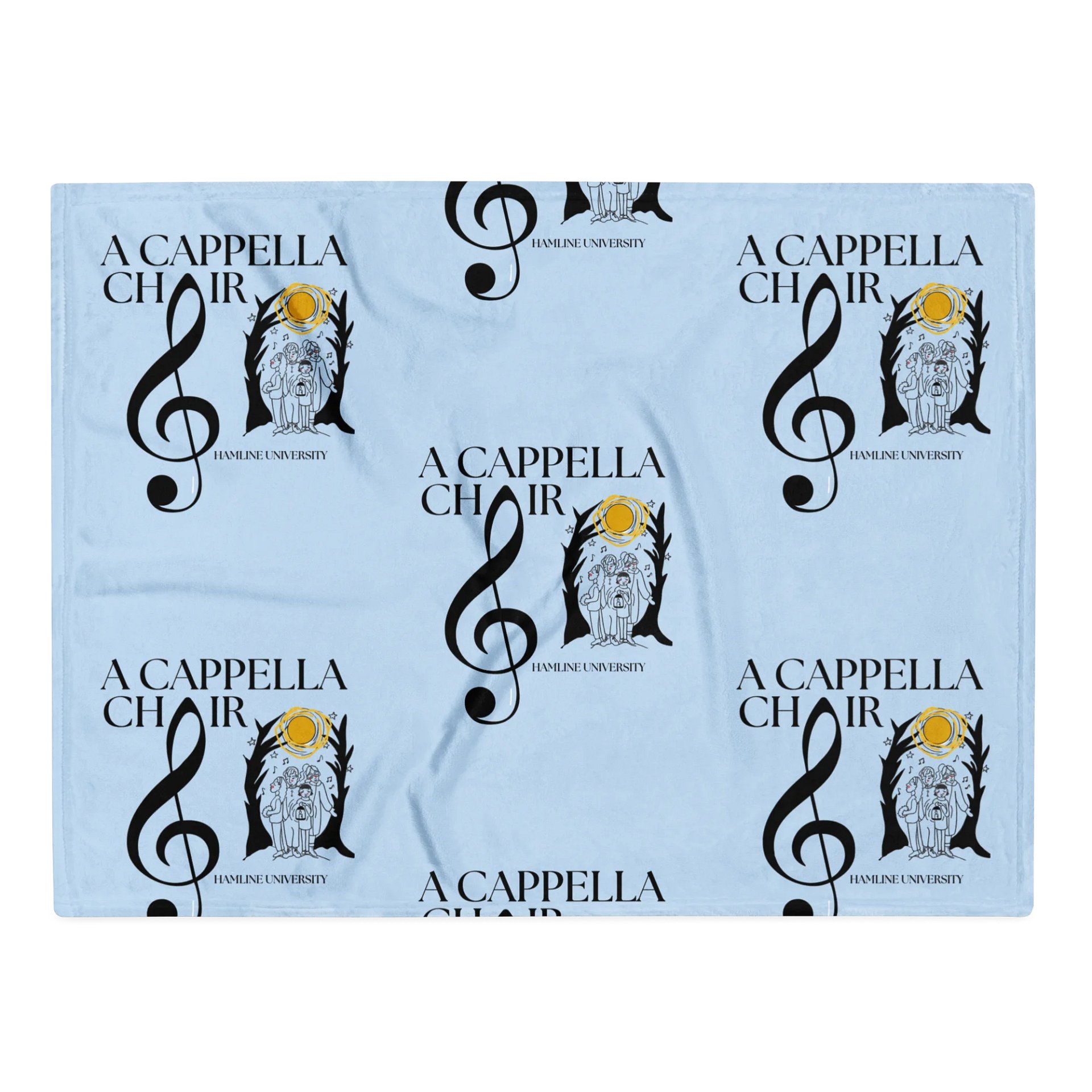 A Cappella Choir Throw Blanket product image (1)