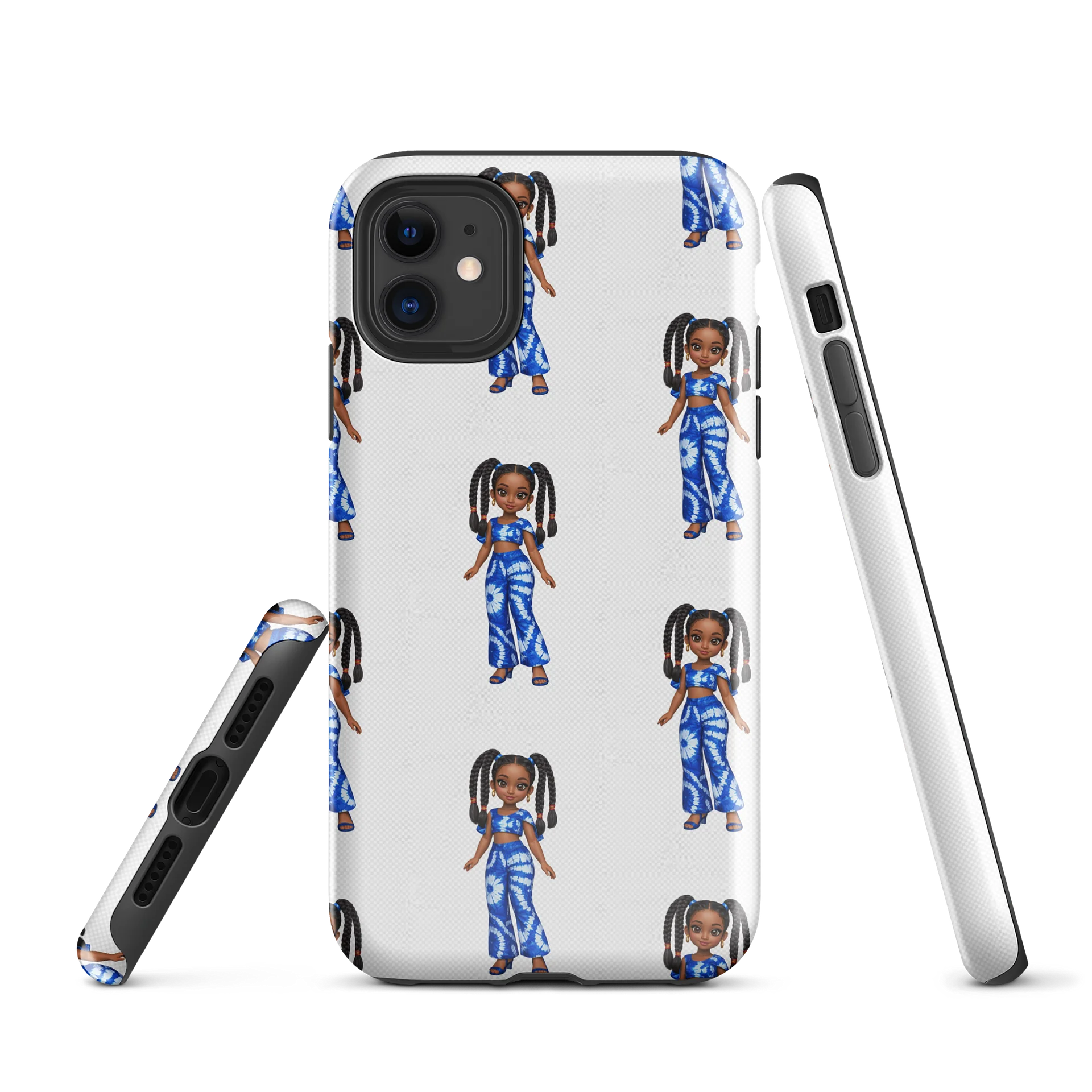 Floral Pigtails iPhone® Tough Case product image (1)