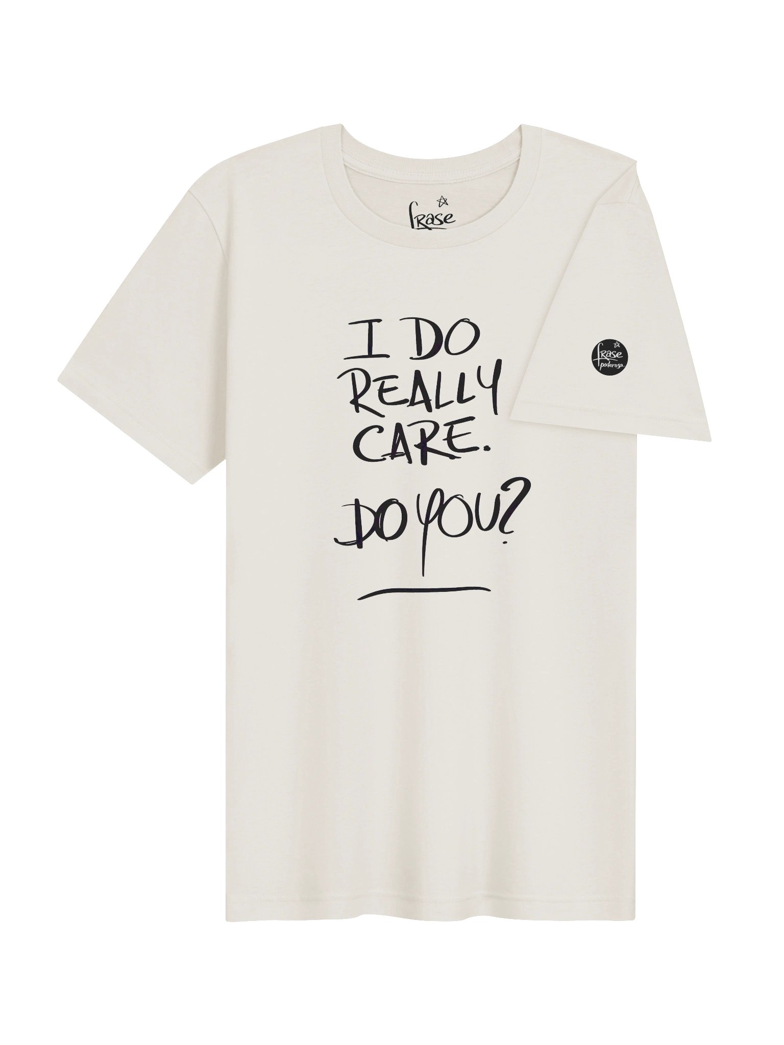 I Do Really Care Do You? T-Shirt | Handwritten Script Quote Tee product image (8)