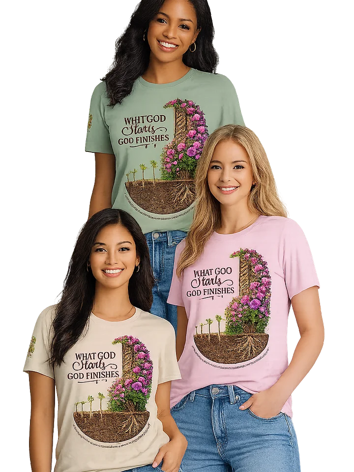 What God Starts T-Shirt product image (1)