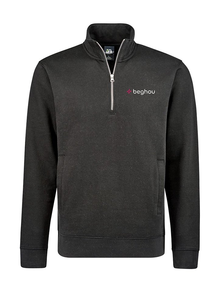 J. America Unisex BTB Fleece Quarter-Zip product image (1)