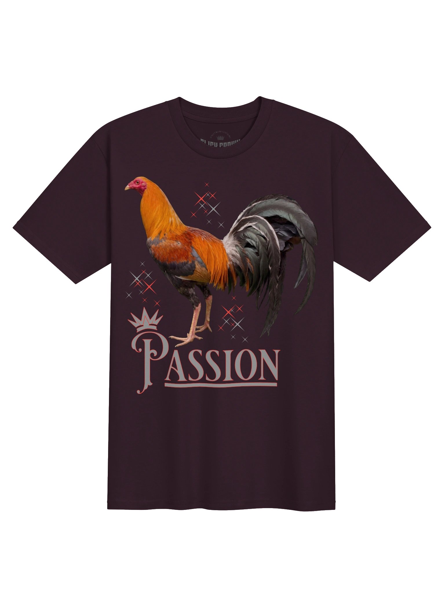 "PASSION FOR GAMEFOWL" Premium Heavyweight Tee product image (1)