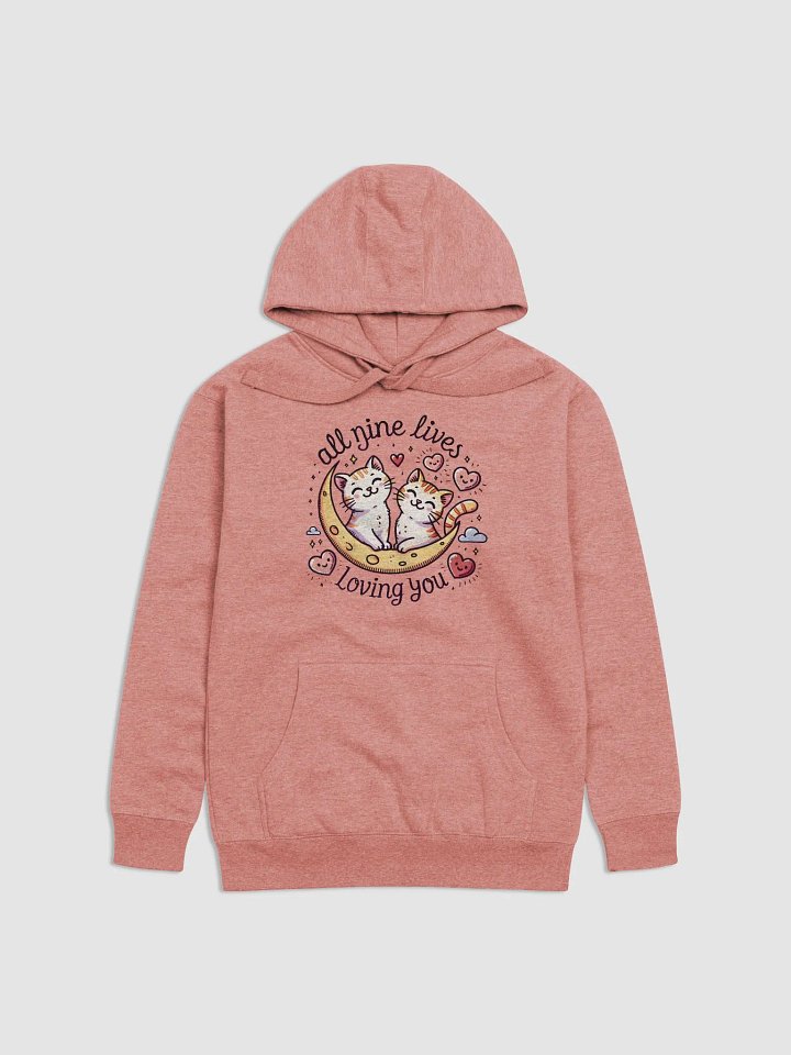 All nine lives loving you hoodie product image (1)