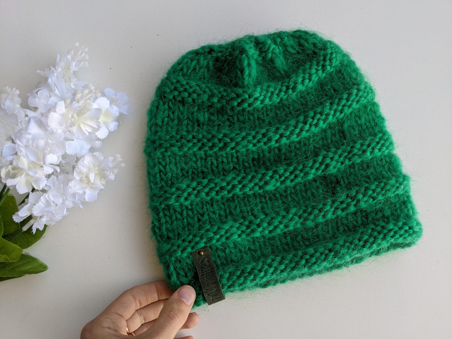 Reversible Chunky Knit Hat Pattern product image (7)