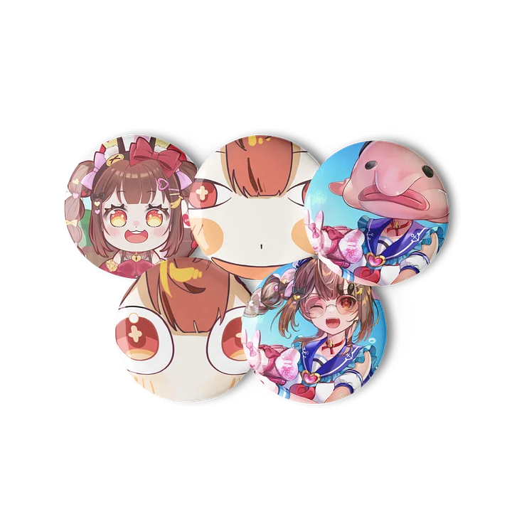 Summer Time - Set of Pin Buttons product image (2)