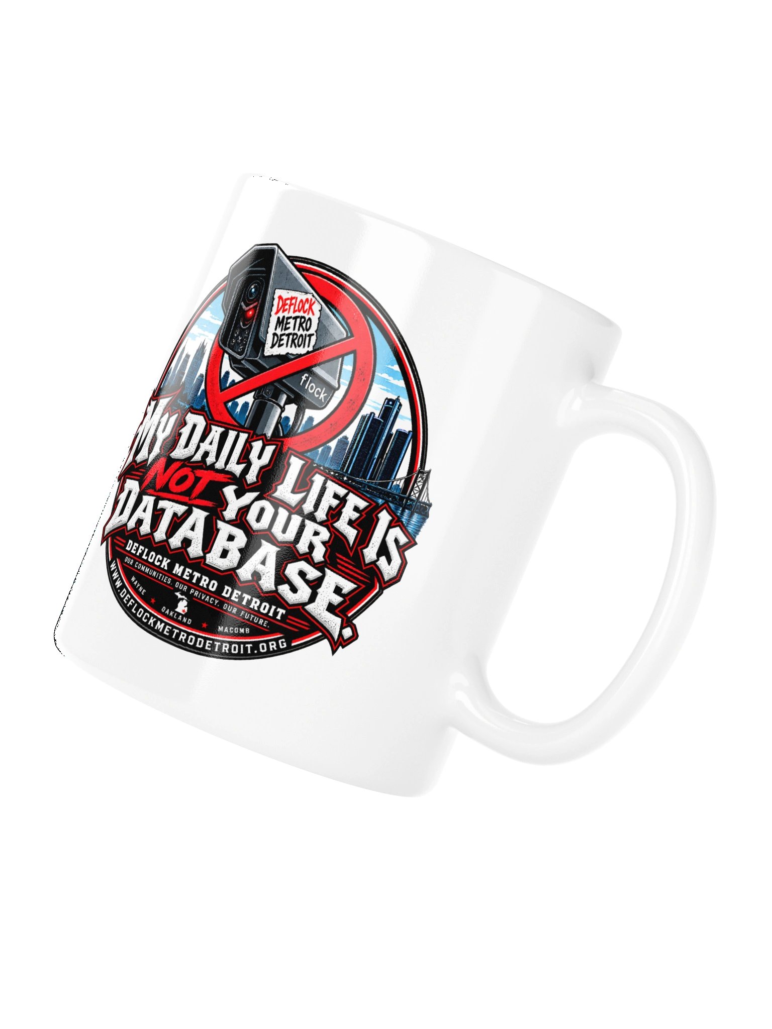 My Daily Life Is Not Your Database Mug product image (10)