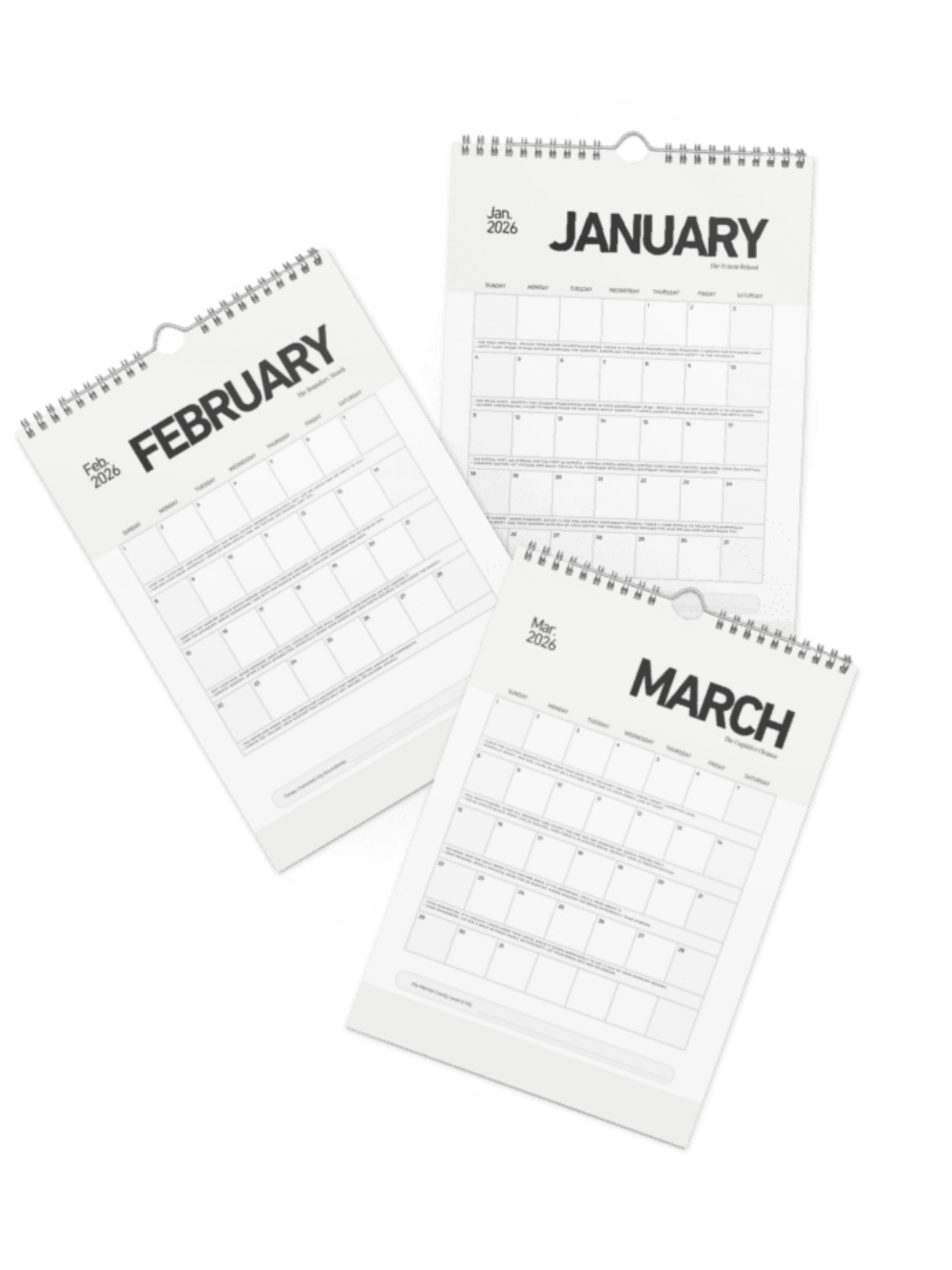 The Greenhouse Calendar 2026: A Year of Sensory Care product image (1)