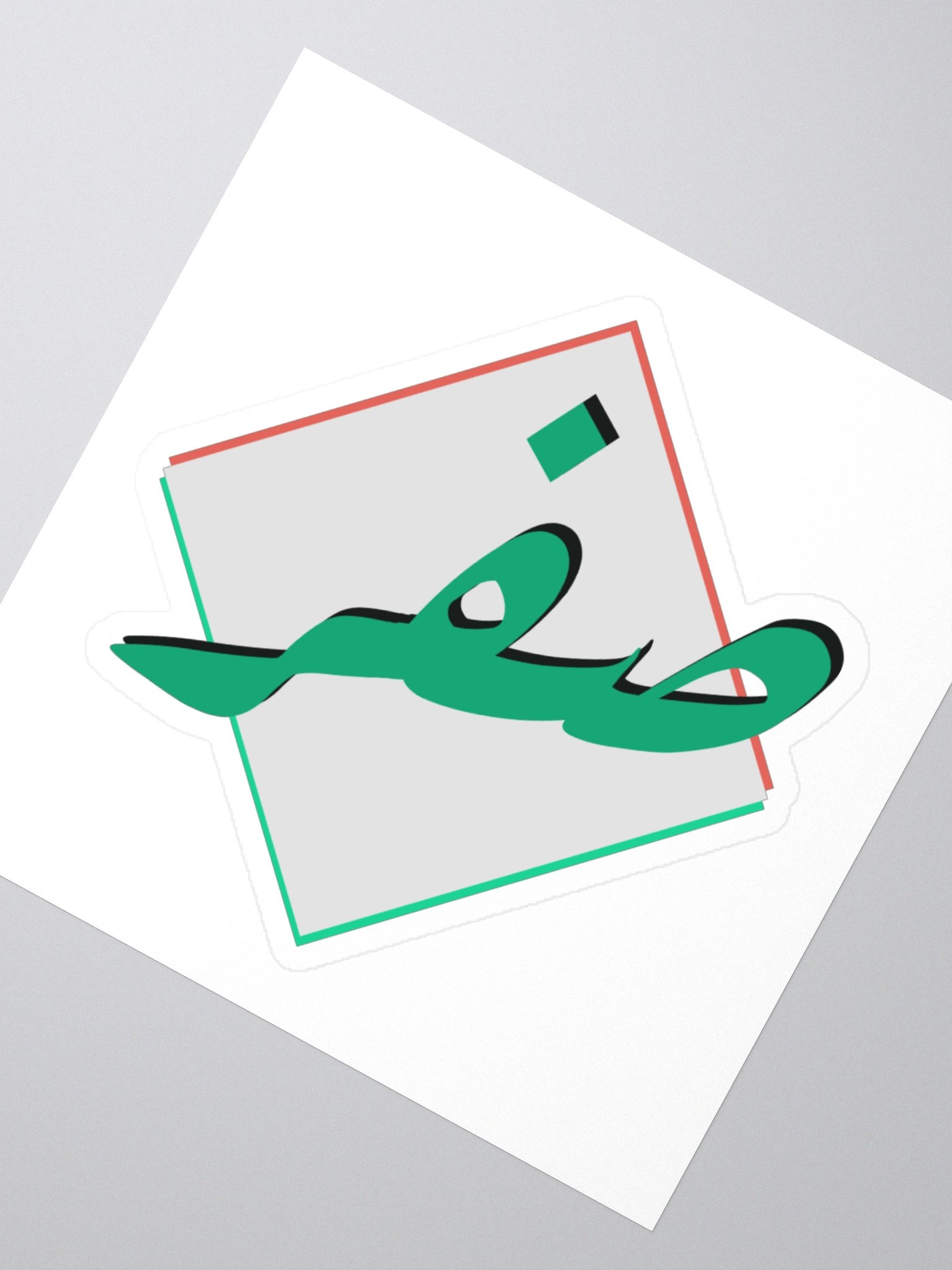 Zero Sticker – Arabic Zero “٠” | Programmer Sticker product image (2)