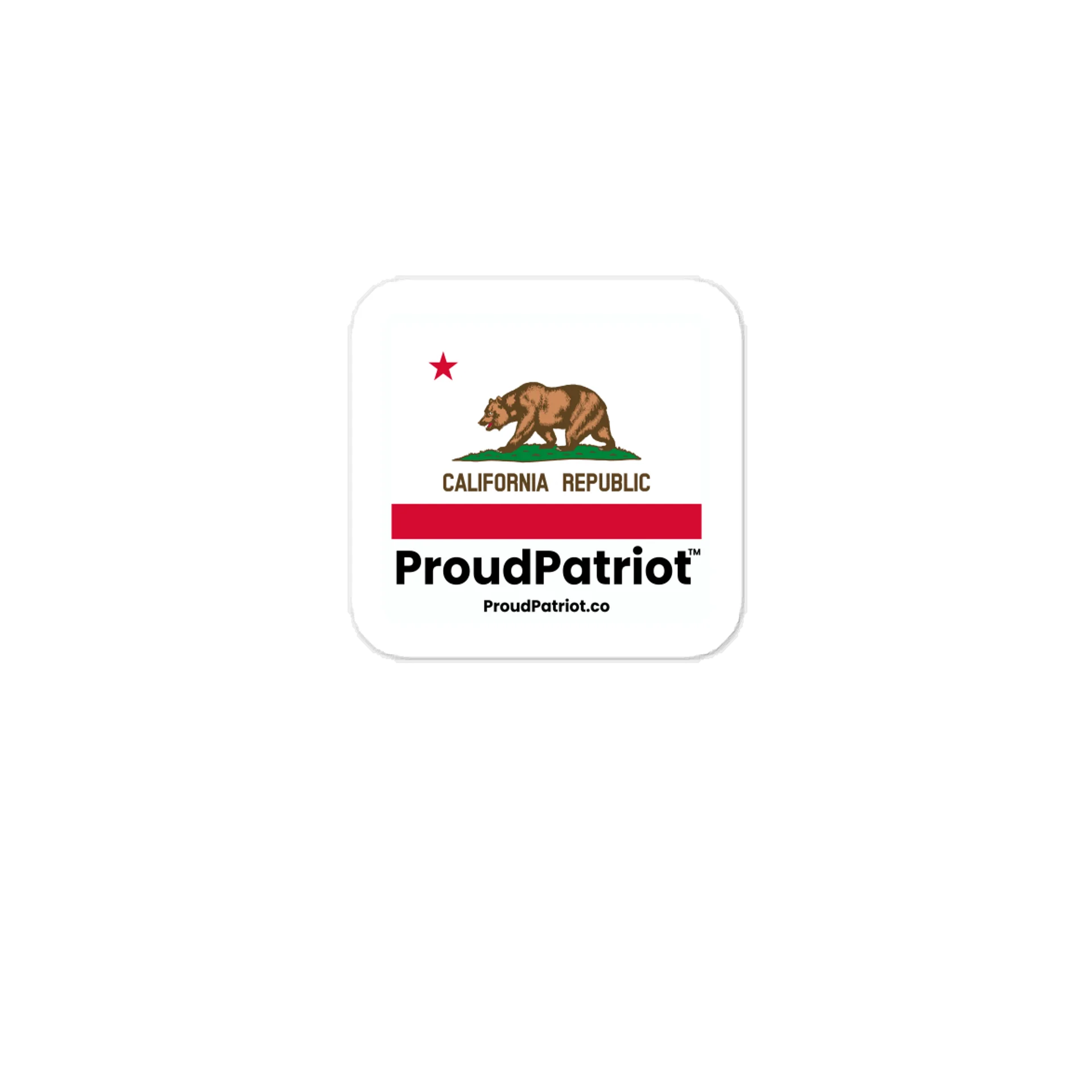 California State Flag Vinyl Sticker product image (1)