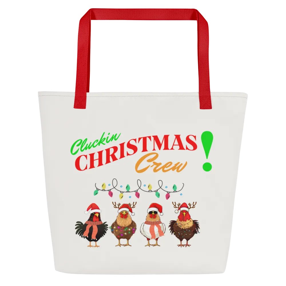 Chicken Christmas Crew Tote product image (4)