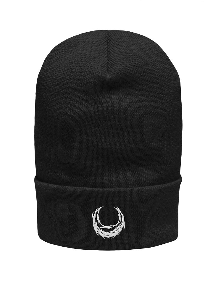 Embroidered Moon Cuffed Beanie product image (1)