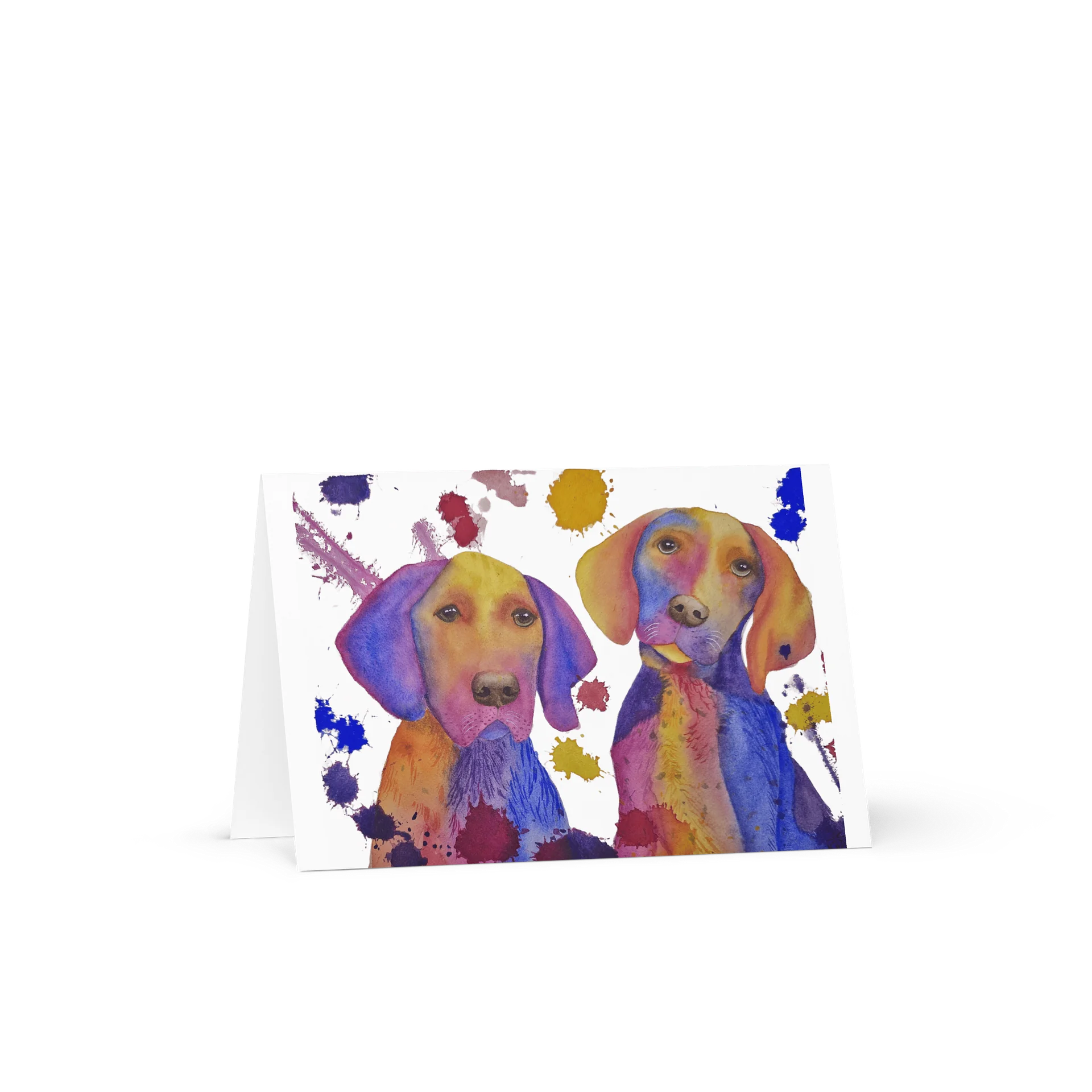 Camo and Bolt Duo Greeting Card product image (1)