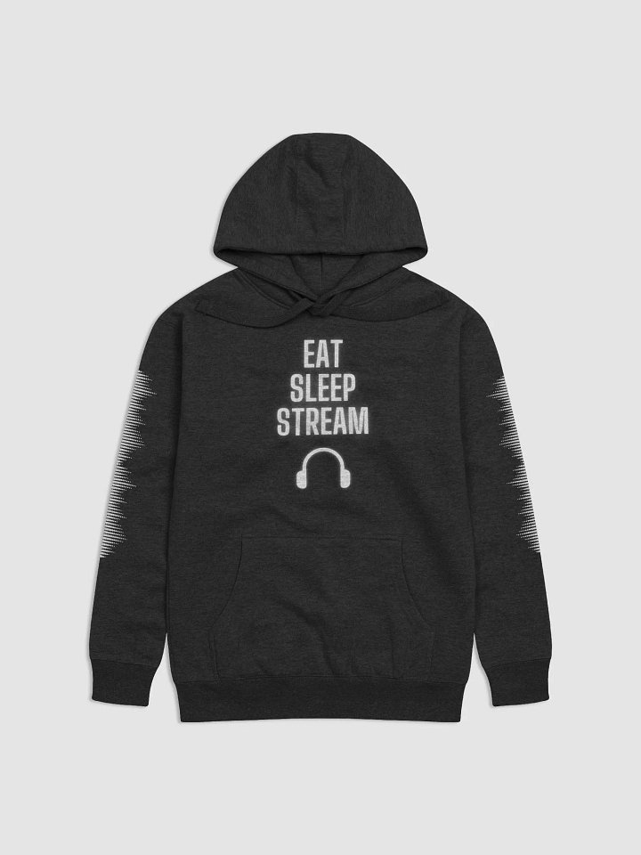 Eat Sleep Stream Vegas Heather Hoodie product image (2)