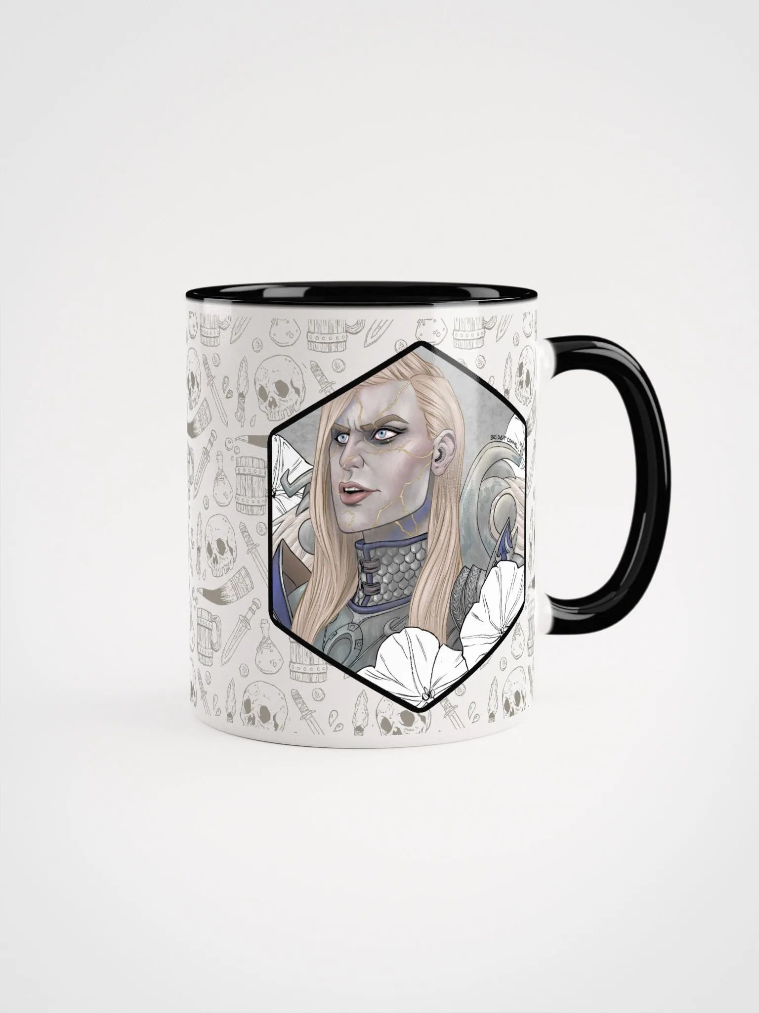 The Wing'd Dame - color mug product image (2)