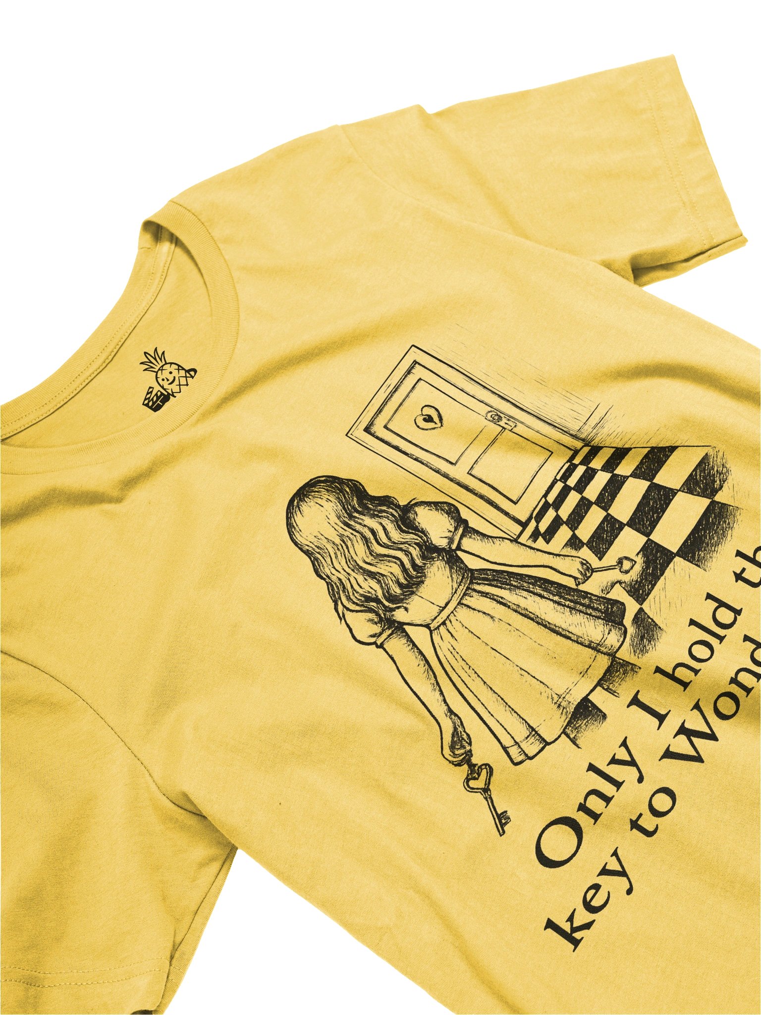 Golden Key Positive Self Affirmation Alice in Wonderland T-Shirt product image (3)