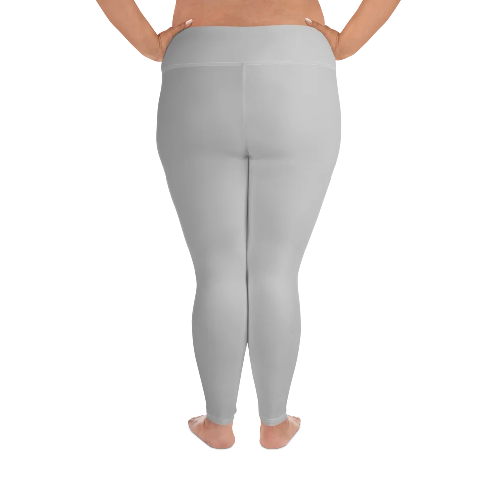 Minimalist All-Over Print Plus Size Leggings product image (5)