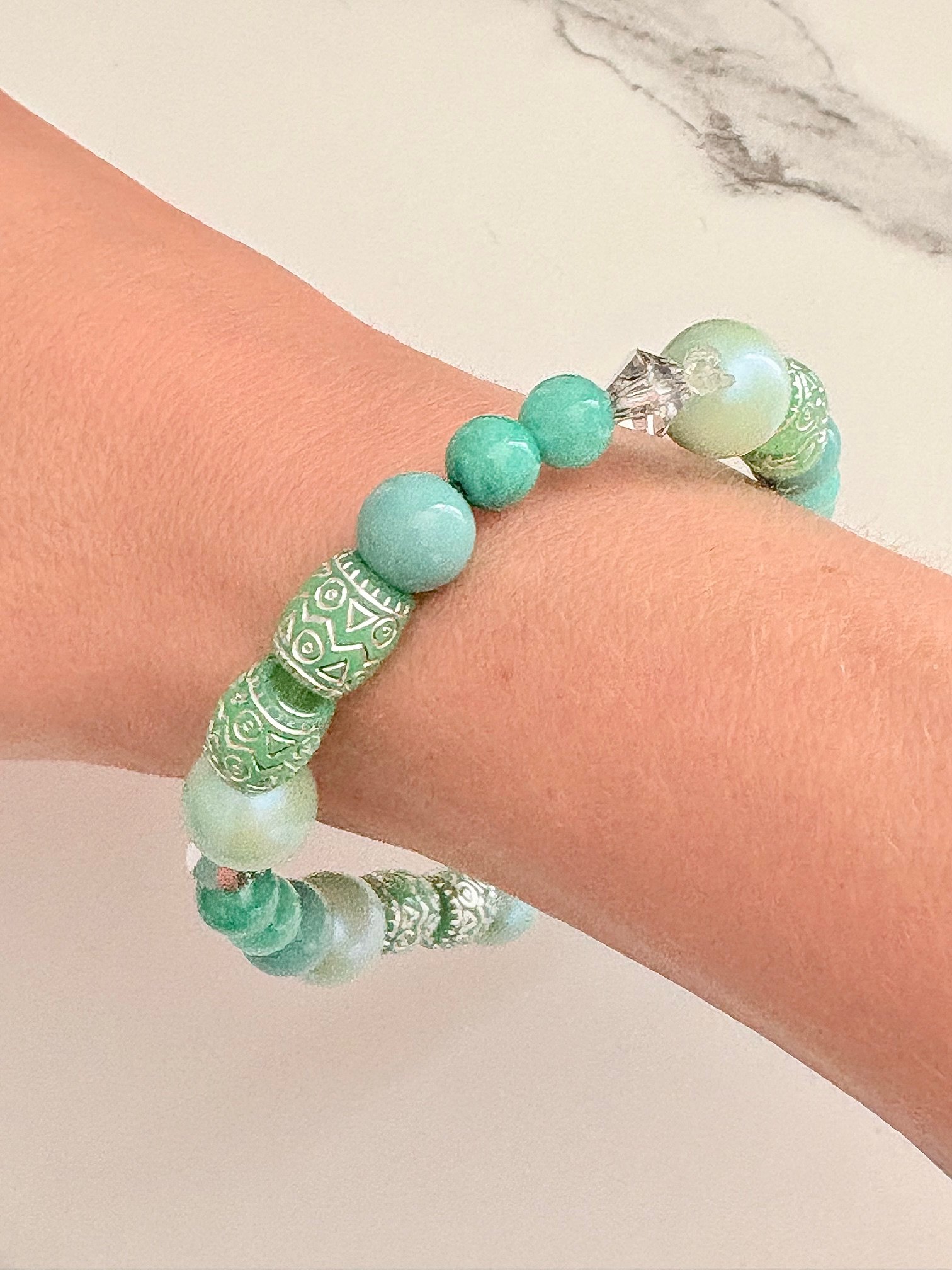 MFD-00069 | Handmade 8.25" Bracelet | Coastal Charm Jewelry by Monique Faella Designs™ product image (5)
