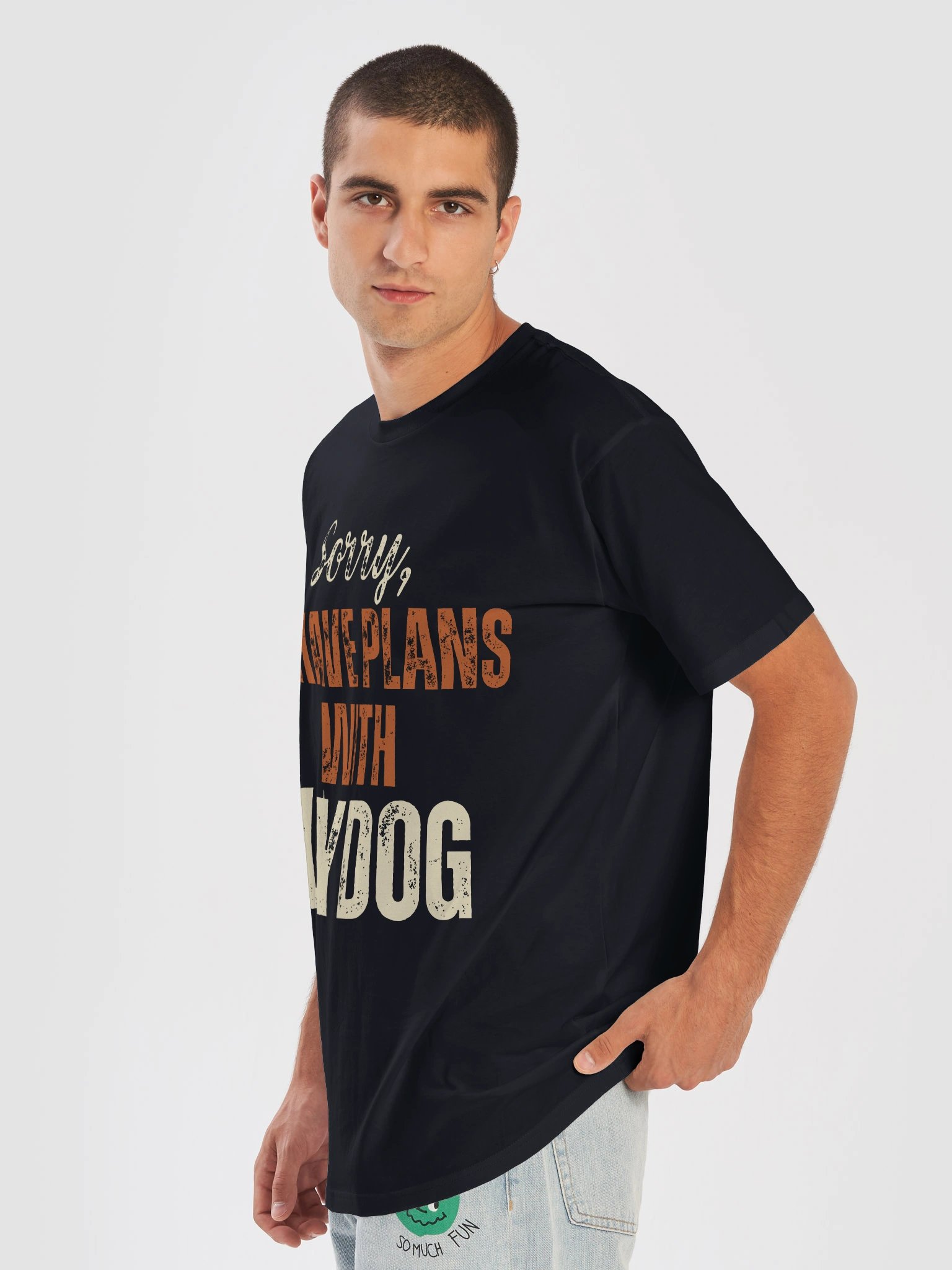 Sorry, I Have Plans With My Dog Vintage T-Shirt product image (15)
