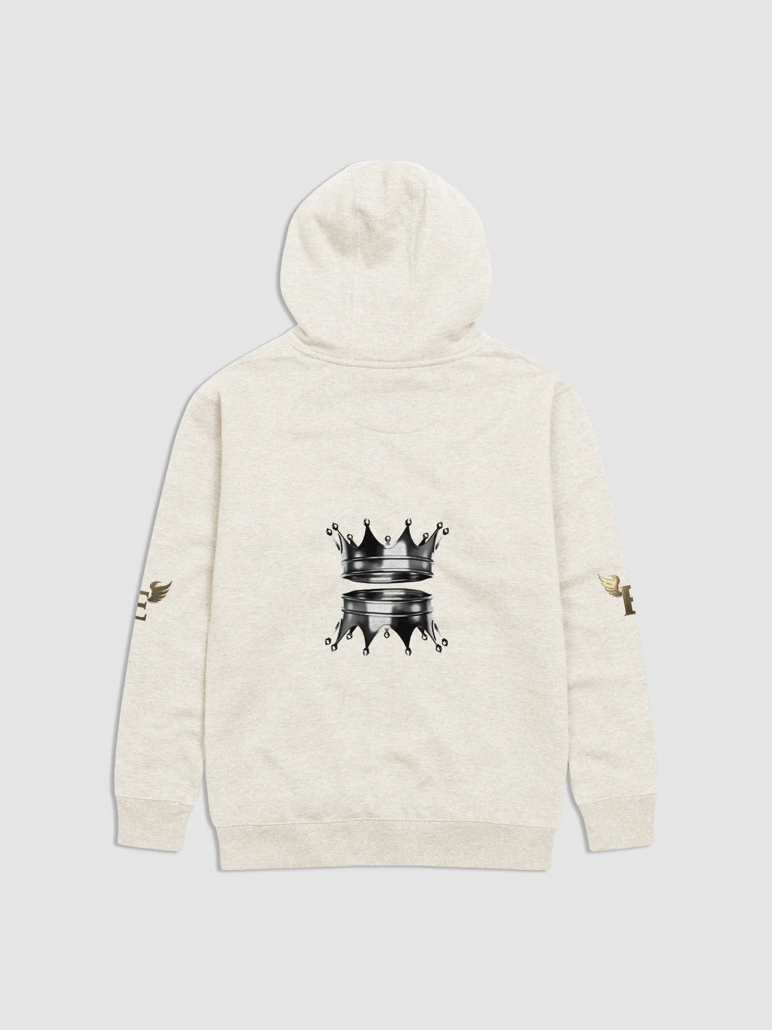 Split crown hoodie product image (5)