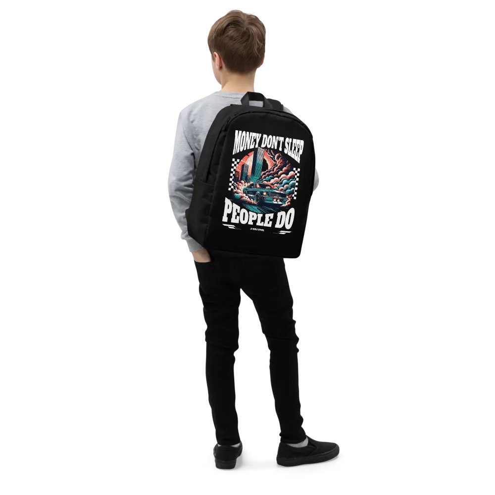 Money Don't Sleep Backpack product image (3)