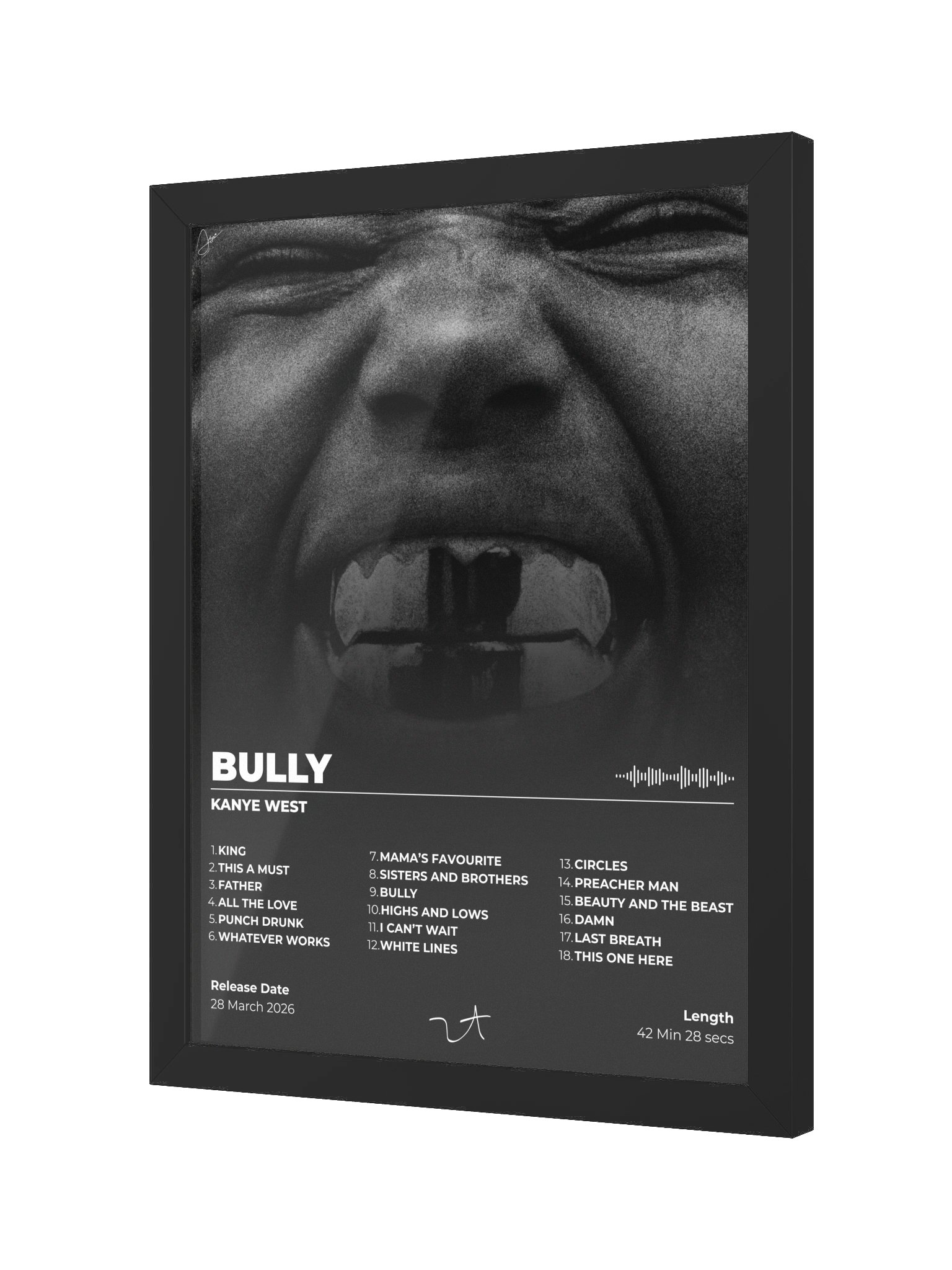 BULLY Kanye West Framed Poster product image (3)