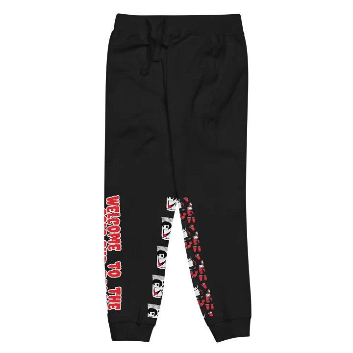 Red Cup Cartoon Fleece Joggers product image (2)