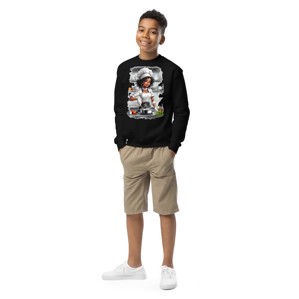 Young Chef's Comfort Crewneck product image (1)