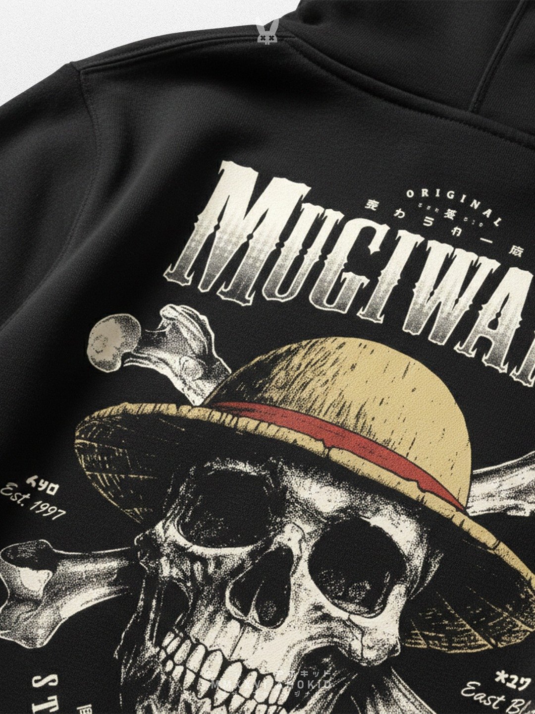 Straw Hat Pirates - Realistic Jolly Roger - Classic Hoodie product image (4)