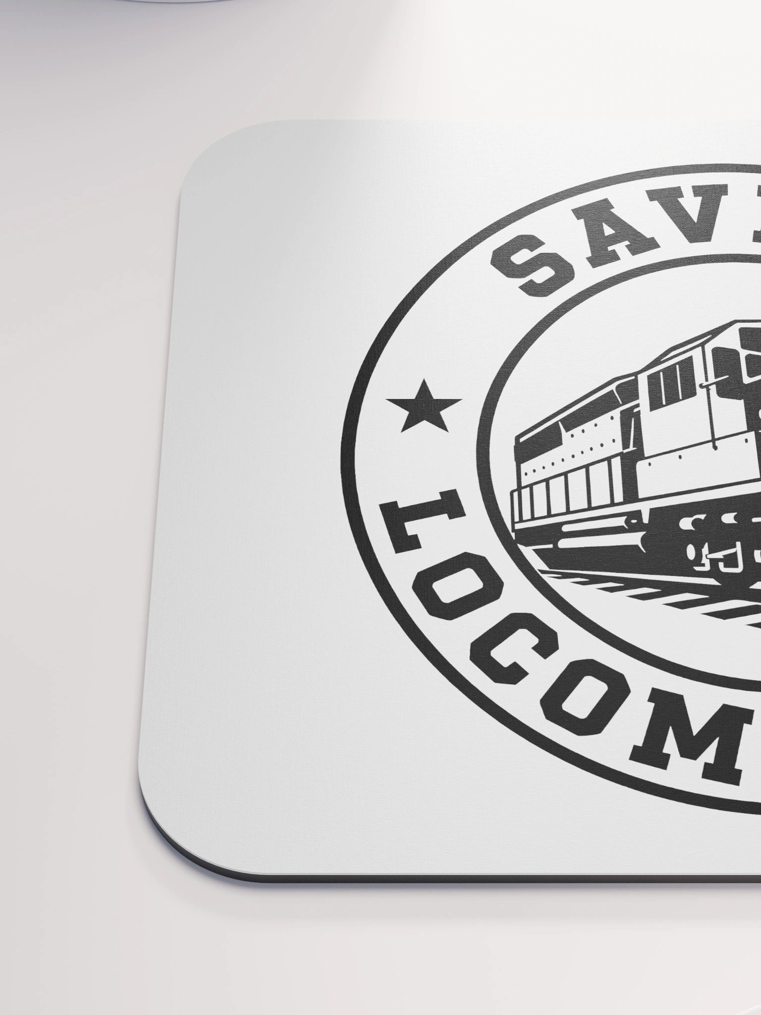 Saving Locomotives Railroad Mouse Pad product image (6)