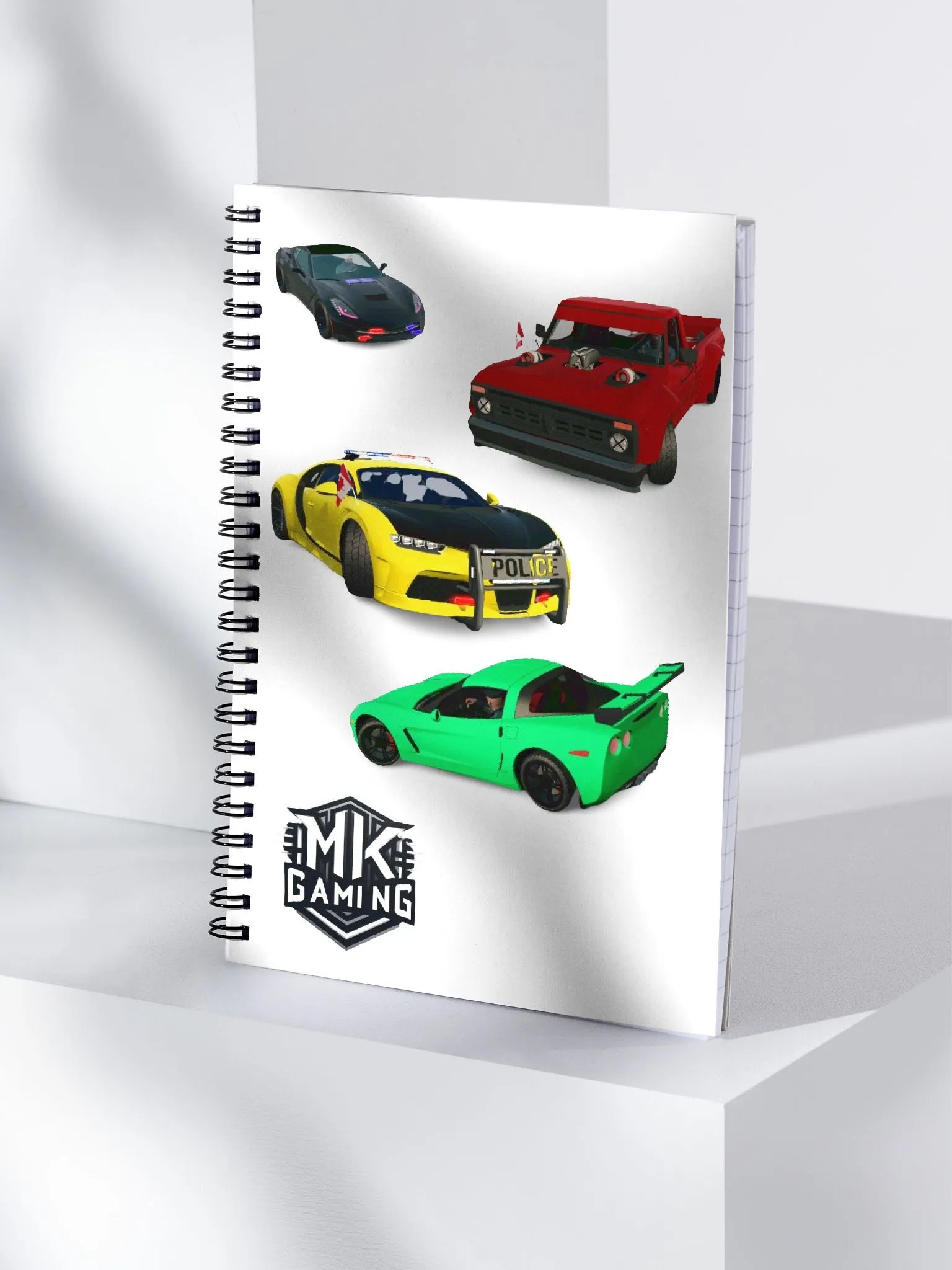 Gamer's Ride Spiral Notebook product image (4)